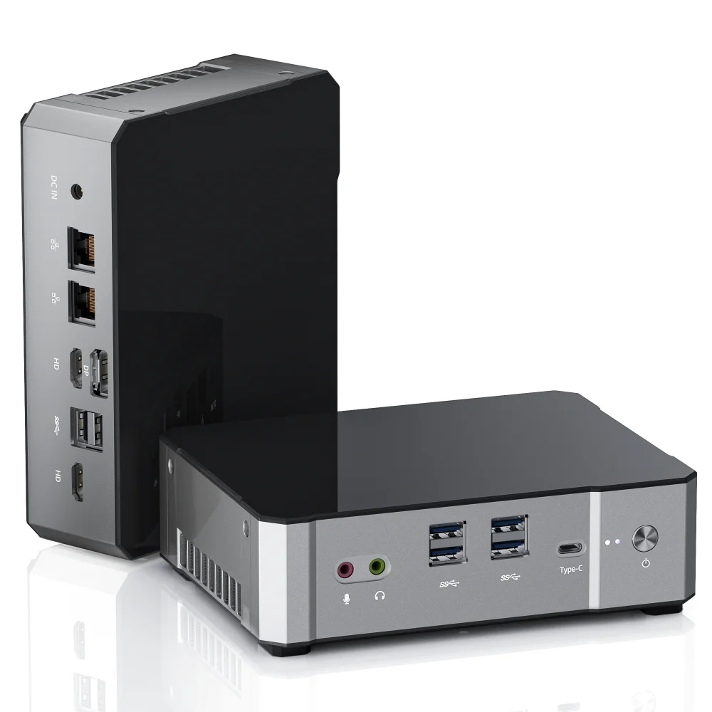 Mini PC 16GB DDR5 512GB PCIe M.2 SSD WiFi 6 BT5.2 Computer desktop Mi Ni PC Intel core I7-13700H Windows11 Pro