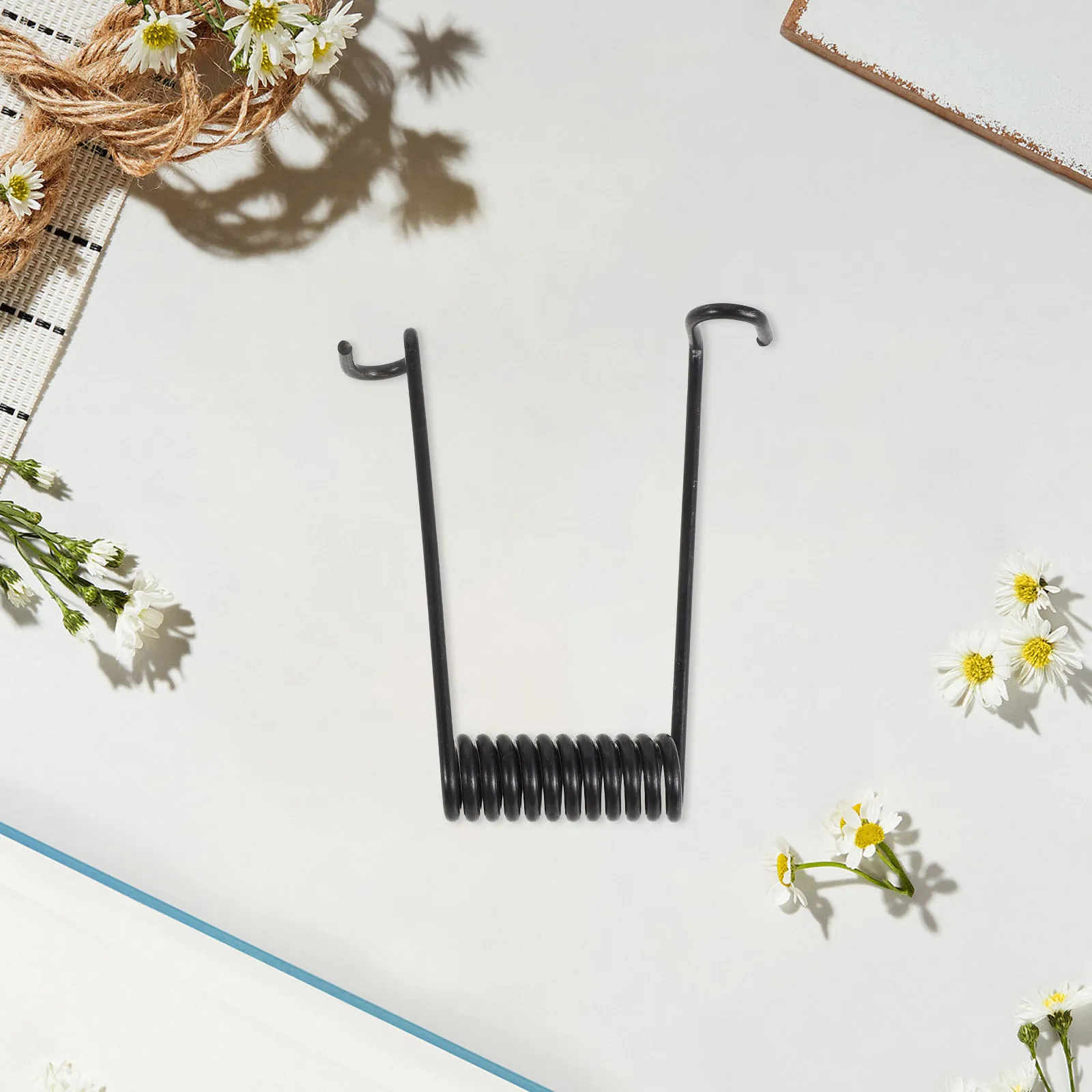 2Pcs Small Stainless Steel Torsion Springs for Garbage Can Lid Replacement Trash Can Springs DIY Repair Home Maintenance