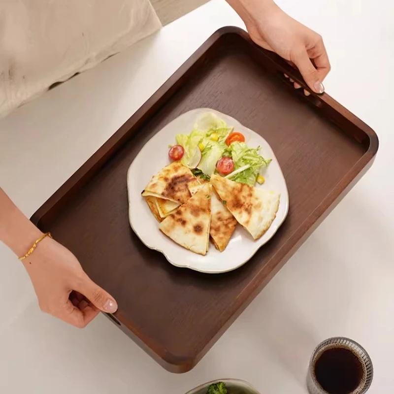 Modern Tea Tray Giant Original Designer Vintage Accessories Tea Tray Gongfu Supplies On Table bandejas de madera Tea Supplies 4