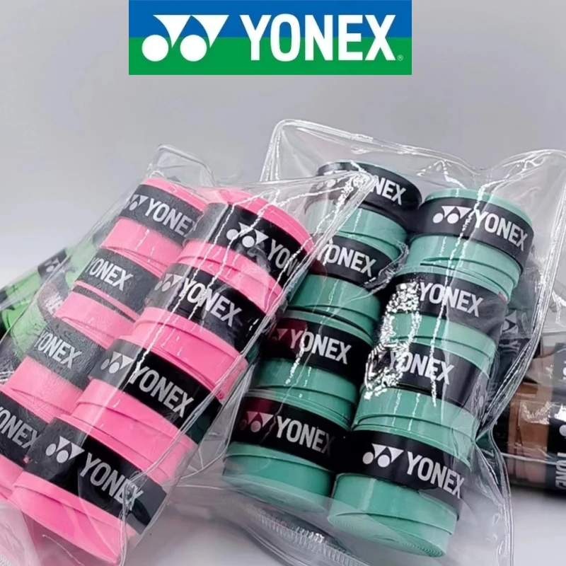 

72PC/YONEX-Cinta De Sudor Para Raqueta De Bádminton, Accesorio Original Con Pegamento De Mano, Antideslizante,