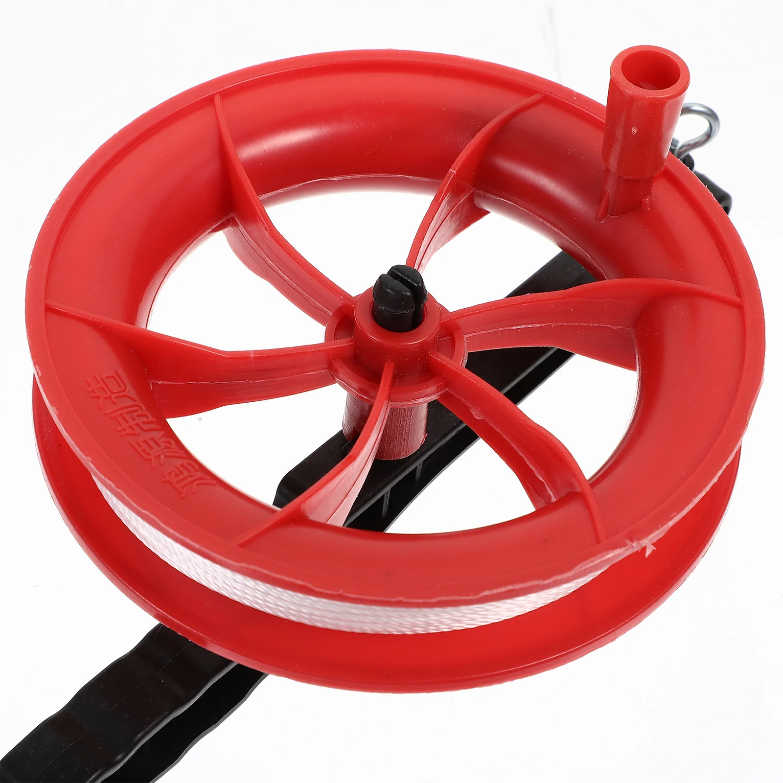 

2pcs Kite Reel Line Winder 100m Line Red Spool Flying Kite Outdoor Sports Tool Lightweight Storage Kids Adults Beginners