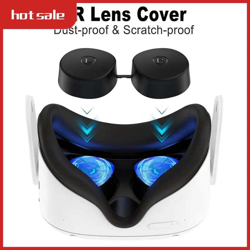 الغطاء الواقي تحكم القبضات VR شل غطاء VR غطاء من السيليكون غطاء الوجه غطاء للعدسات لملحقات ميتا كويست 3S