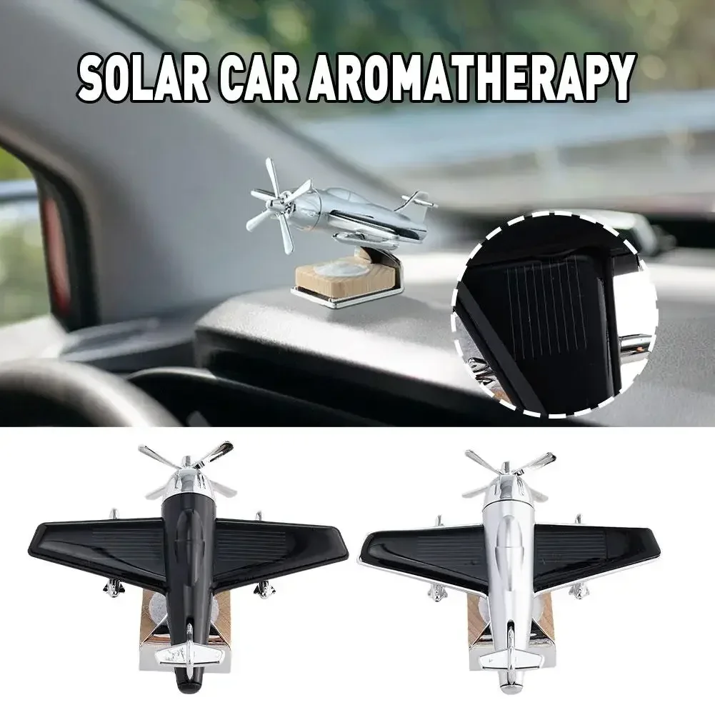 

New Car Aromatherapy Solar Helicopter Air Freshener Perfume Ornaments Auto Mini Interior Supplies Accessories Decoration Ship