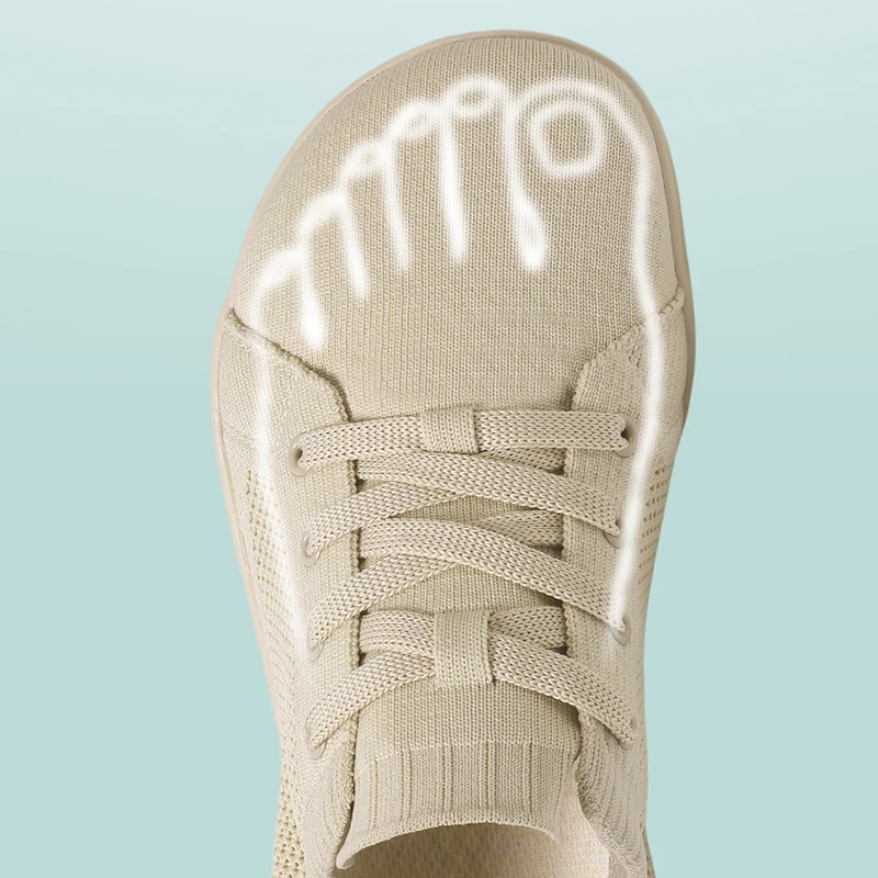 جديد للجنسين أحذية أوسع تنفس شبكة الرجال حافي القدمين أحذية واسعة الأصابع العلامة التجارية الشقق لينة صفر قطرة وحيد أوسع تو أحذية رياضية حجم كبير