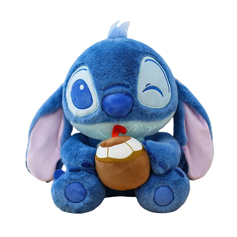 かわいいスティッチぬいぐるみ人形ココナッツスティッチサマーシリーズバックパックキーホルダーかわいい子供の誕生日クリスマスギフト子供向け