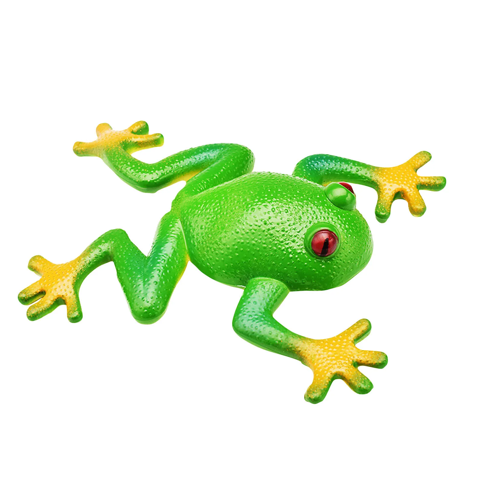 Simulation Frog Model Ornaments Soft Rubber Fake Frog Creative Compulsion Vent Frog Toys Children\'s Gift Sensory Toys