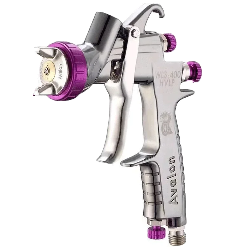 Taiwan wls400 car spray gun spray paint oil water-based varnish spray gun gap nozzle 1.4 pneumatic