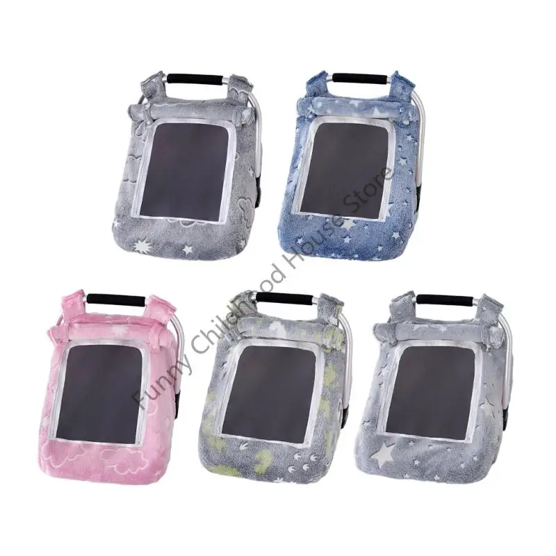 D0LA elastische ademende kinderwagens hoes 360 dekking windscherm multi-gebruik