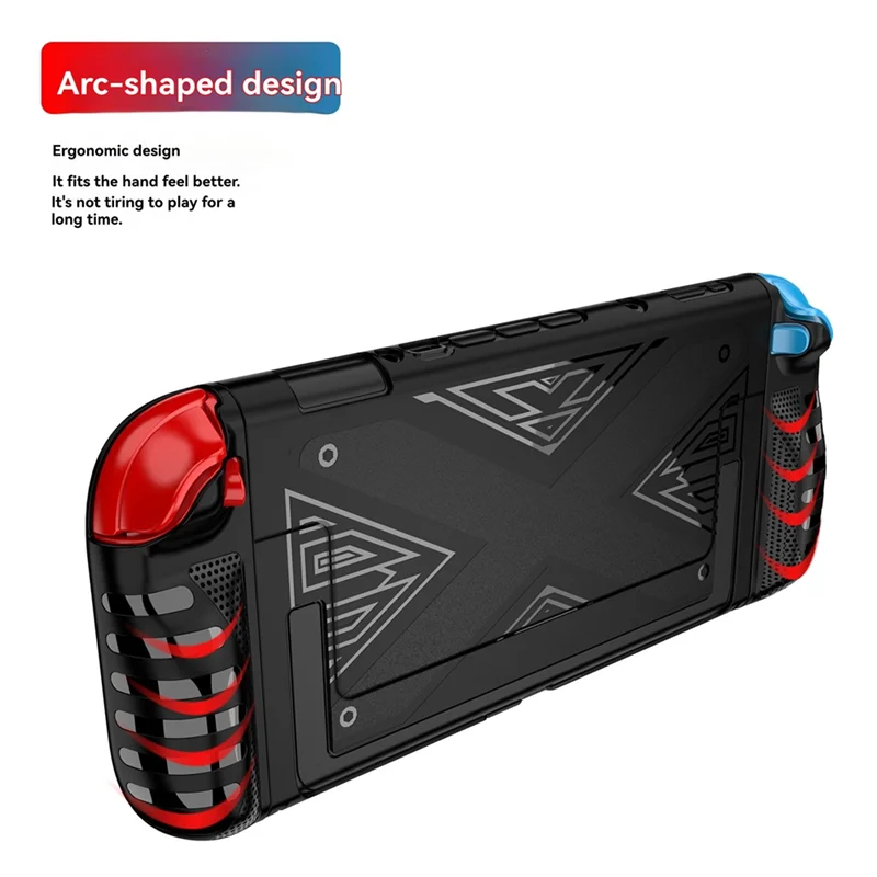 ABJF-For Switch 2 لـ Joycon قبضة اليد حافظة من البولي يوريثان ملحقات الغطاء الواقي لتجربة الألعاب المحسنة B #4