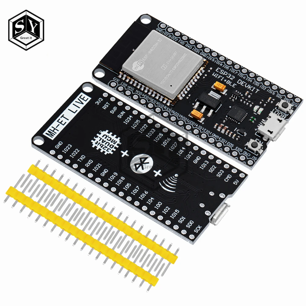 MH-ET LIVE ESP32 Development Board WiFi+Bluetooth Ultra-Low Power Consumption Dual Core ESP-32 ESP-32S CH9102 For Arduino