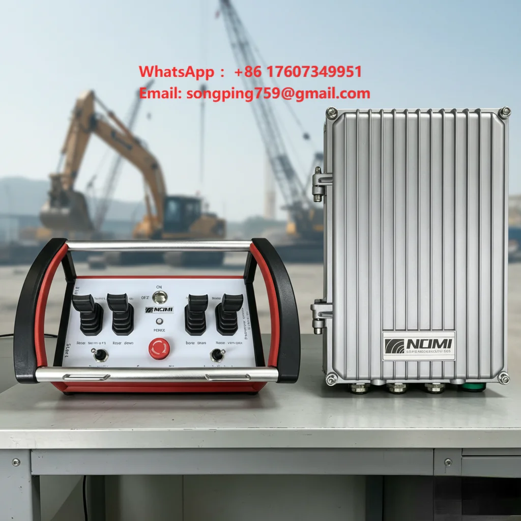 IP68 Waterproof Marine Crane Remote Control Radio Wireless System for Winch and Offshore Platform