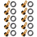 Golden-10PCS