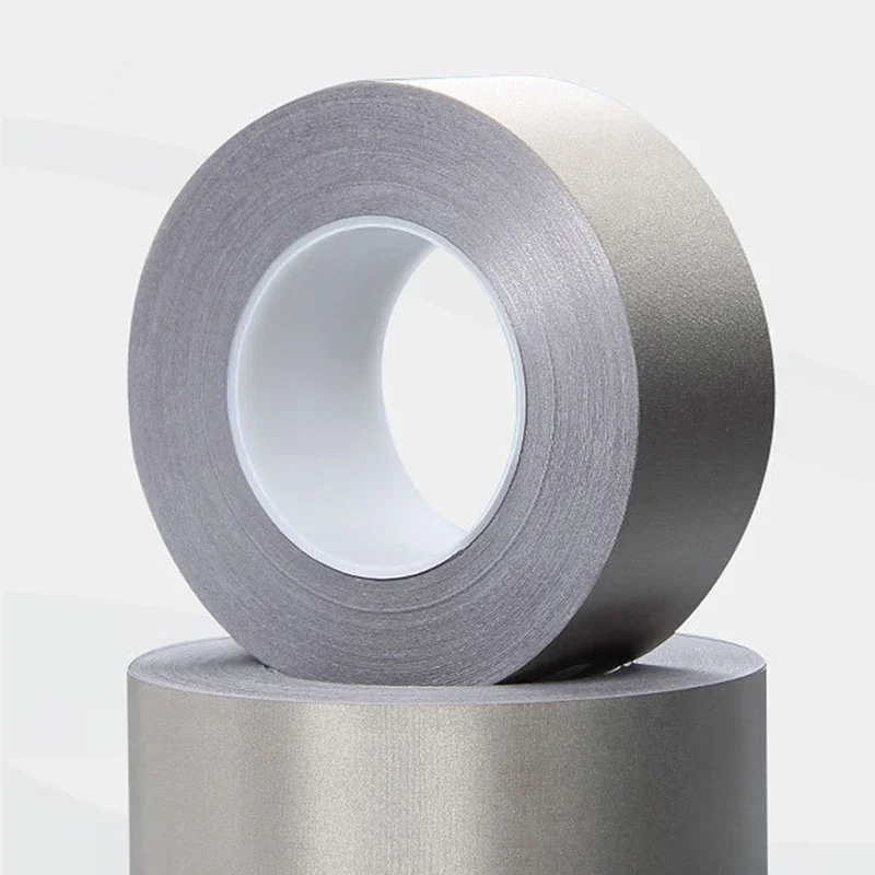 

20/50 м лента Фарадея, антирадиационная электромагнитная экранирующая самоклеящаяся анти-Rfid, блокирующая радиочастотный сигнал, двойная проводящая лента