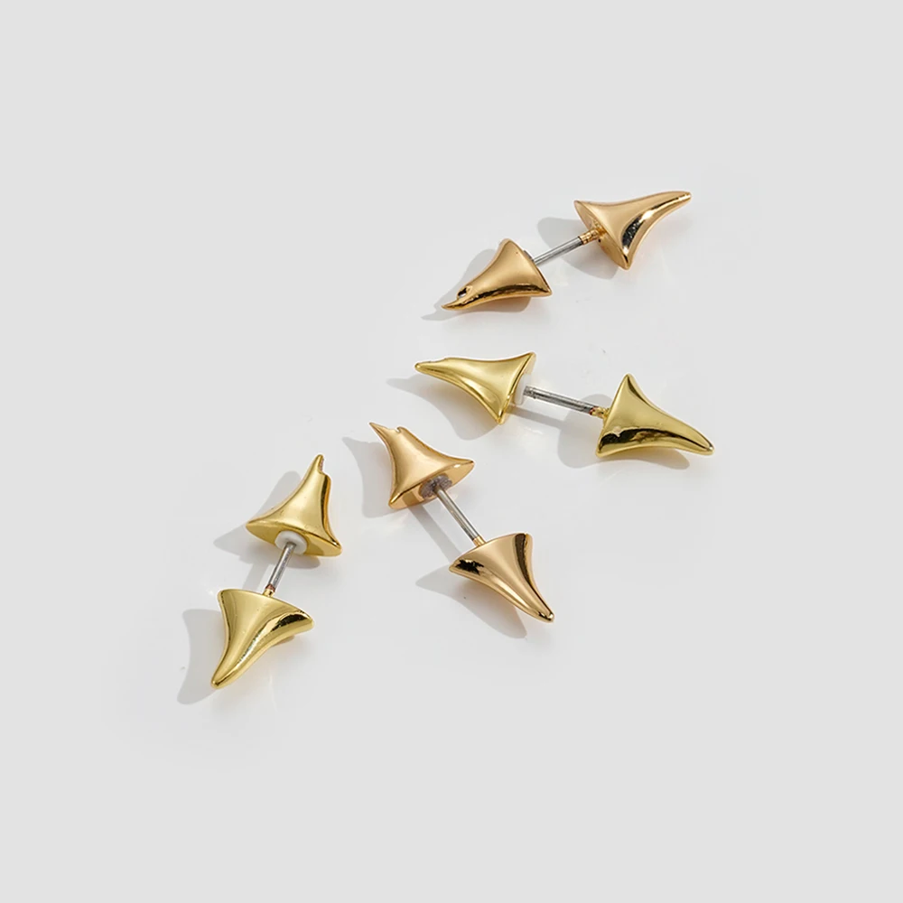 ENFASHION Rose Thorns Stud Earrings For Women Gold Color Small Bramble Spike Earings Fashion Jewelry Pendientes Mujer E1123