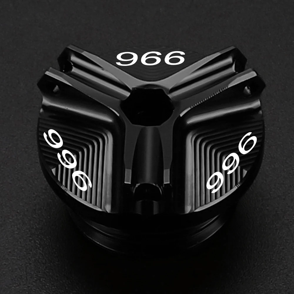 Para DUCATI 996 998 B S R SPS 1999 2000 2001 2003 motocicleta M19 * 2,5 taza de aceite de motor de aluminio tapa de tanque de llenado de combustible 996 996B