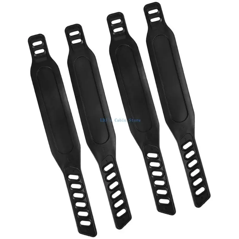 

XXFC 4lots Reliability Pedal Strap Stationary Cycling Fix Band Tape Gym Pedal Strap for Fitness Enthusiasts
