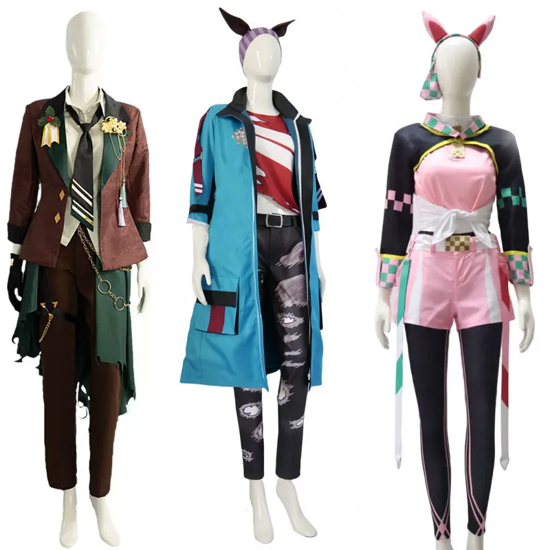 

Dantsu Flame Cosplay Costume Anime Nakayama Festa Lucky Lilac Stay Gold Blast Onepiece Costumes Coat Halloween Game Outfits