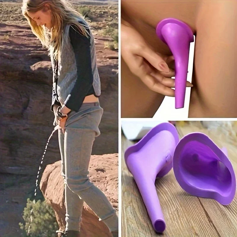 Female Standing Urinal Portable Car Toilet Famale Urination Device Emergency Portable Urinal For Women Suitable Travel Camping