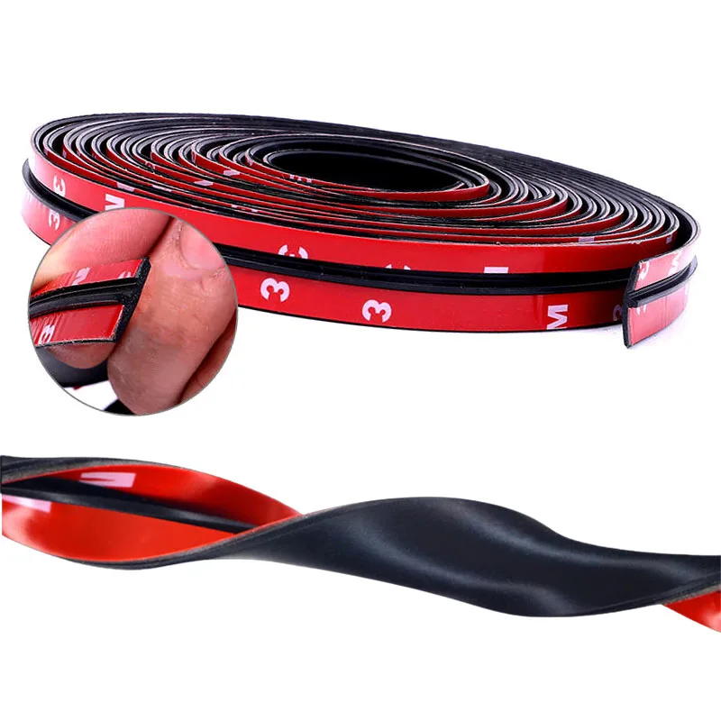 Rubber Car Seals Edge Sealing Strips Auto Roof Windshield Protector Window Sound Insulation Tape Automobiles Fillers Accessories