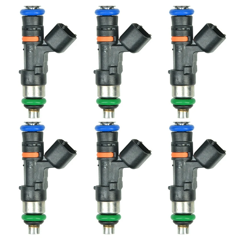 

6PCS Fuel Injector EV14 52Lb 550Cc 0280 158 117 0280158117 for Audi A4 TT VW Golf Jetta Accessories