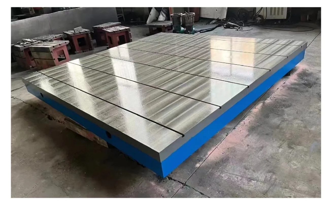 Cast iron plate scribing platform assembly welding plate long service life precision stable cast iron platform workbench