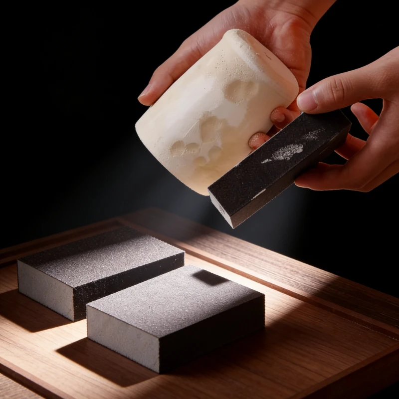 Pottery Tools Polishing Sponge Ceramic Blank Polishing Model Plaster Polishing DIY Clay Sculpting Modeling Grinding Tools