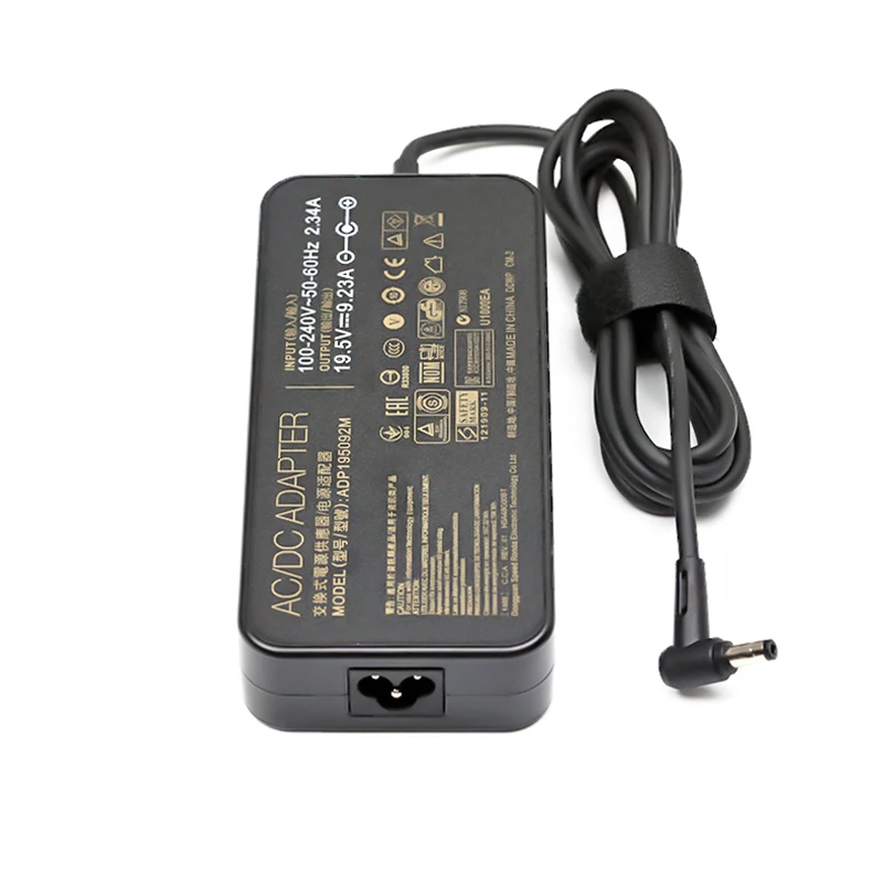 19.5V 9.23A 180W 5.5*2.5mm AC Power Charger ADP-180MB F for Asus ROG G75VW GL502VT FX60V GFX72 Gaming Laptop Adapter for MSI GE7