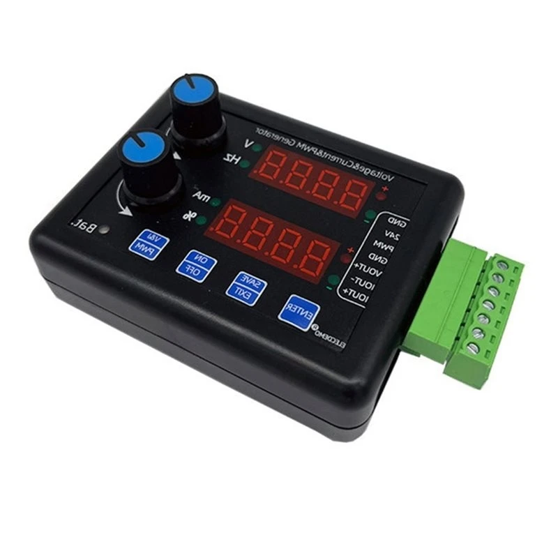 [NEWA76K!】 Handheld PWM Signal Generator Multifunction Voltage And Current 0-25Ma Square Wave For PLC Analog Simulation