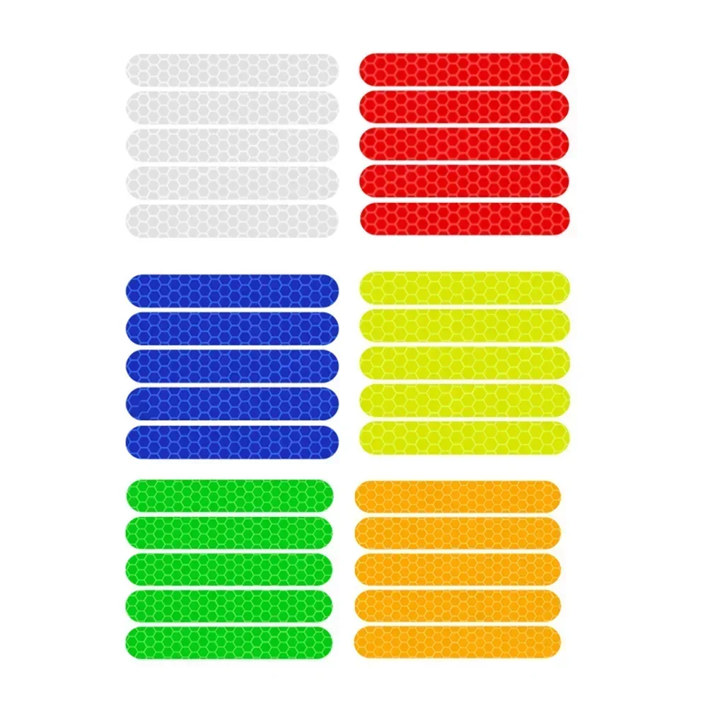 5pcs Scooter Reflective Stickers For Ninebot ES1 ES2 ES3 ES4 E22 E25 Electric Scooter Anti-reflective Warning Function Accessory