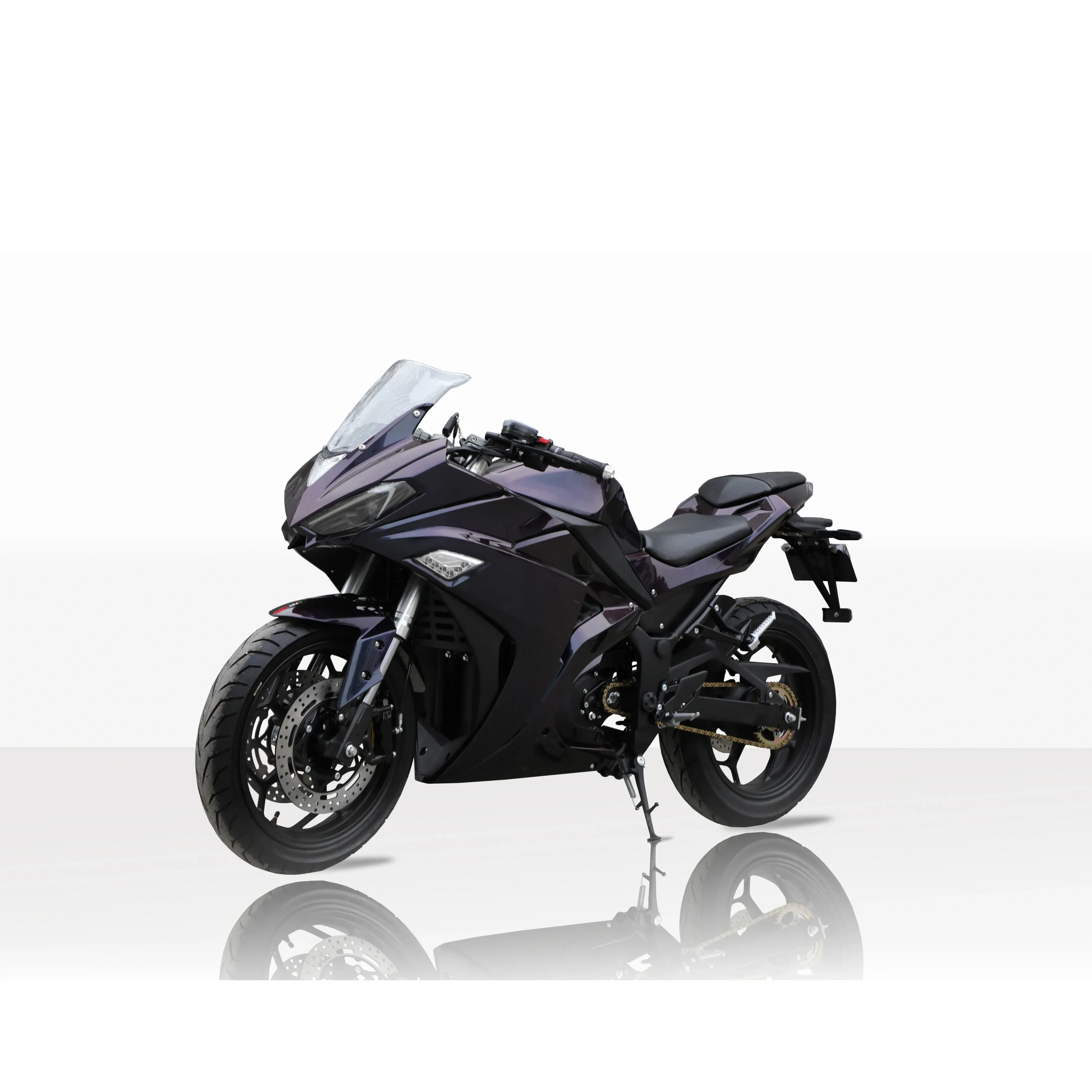 XDS Motorcycle Hottest R3 Chameleon Color 4000W Middle Chain Moto Brembo Electric Motorcycle Calipers