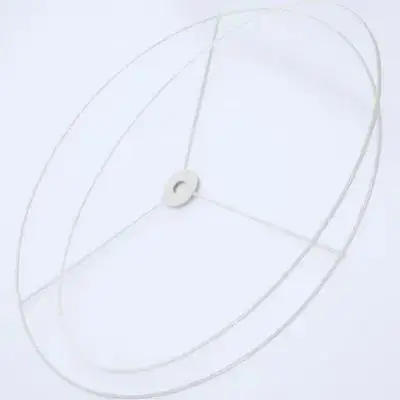 Abat-jour universel en fer rond bricolage support de plafonnier cadre de lampe en métal pour pendentif lustre abat-jour support lumière