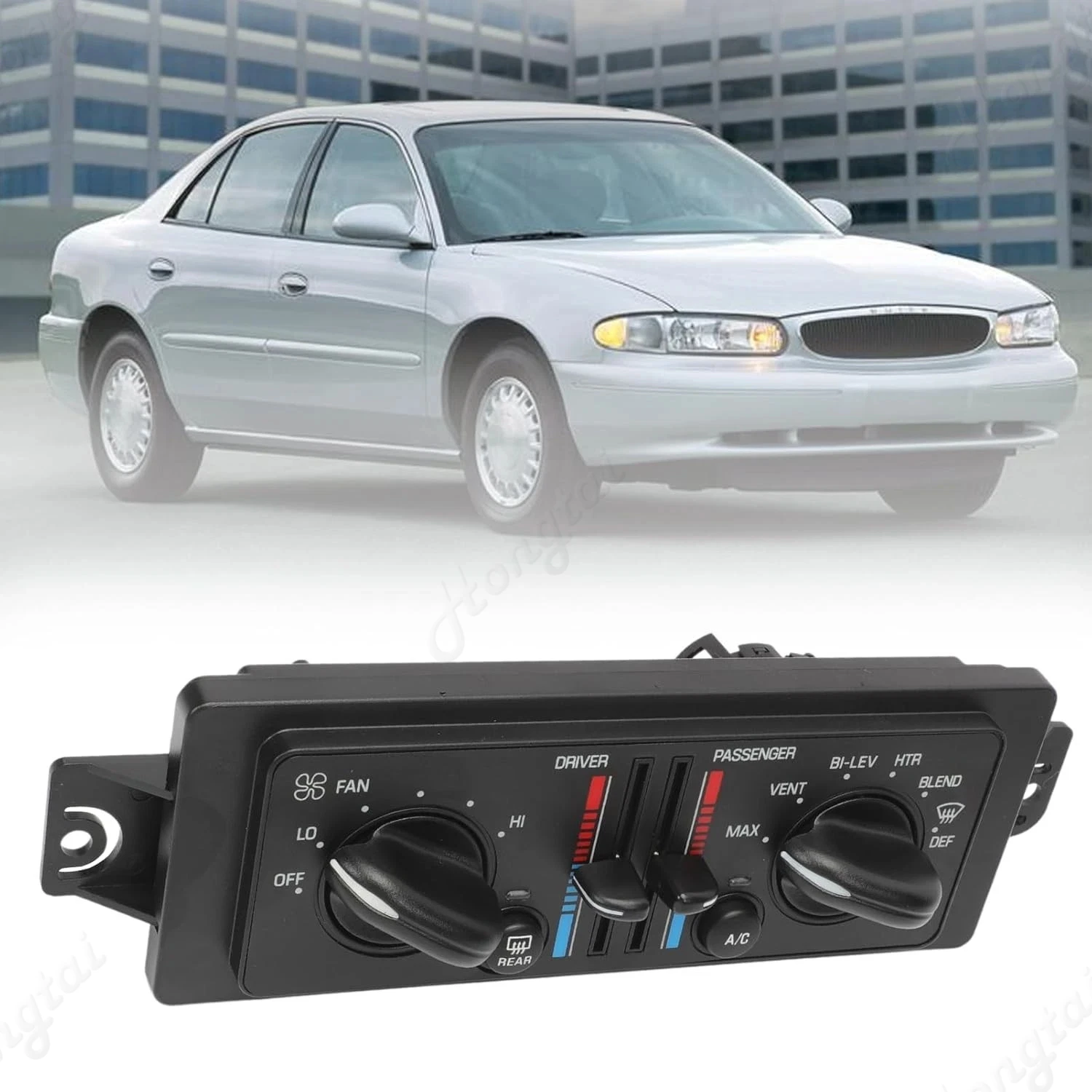 Share A/C Heater Dual Climate Control 599-199 10308120 For 1999-2000 2001 2002 2003 2004 Buick Century