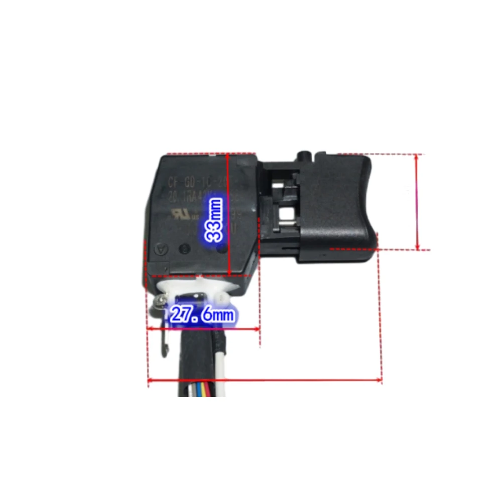 Electric Power Tool Speed Controller Button Switch Brushless Electric Screwdriver Tool Speed Adjustment Button Switch