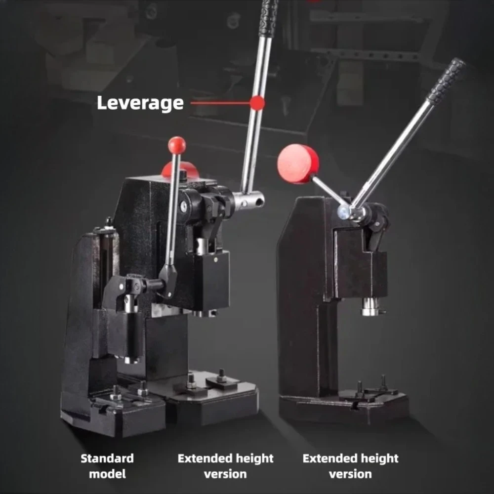 High Leverage Industrial Precision Manual Press Machine Small Hand Press Punching Machine Arbor Press Die Cutting Machine