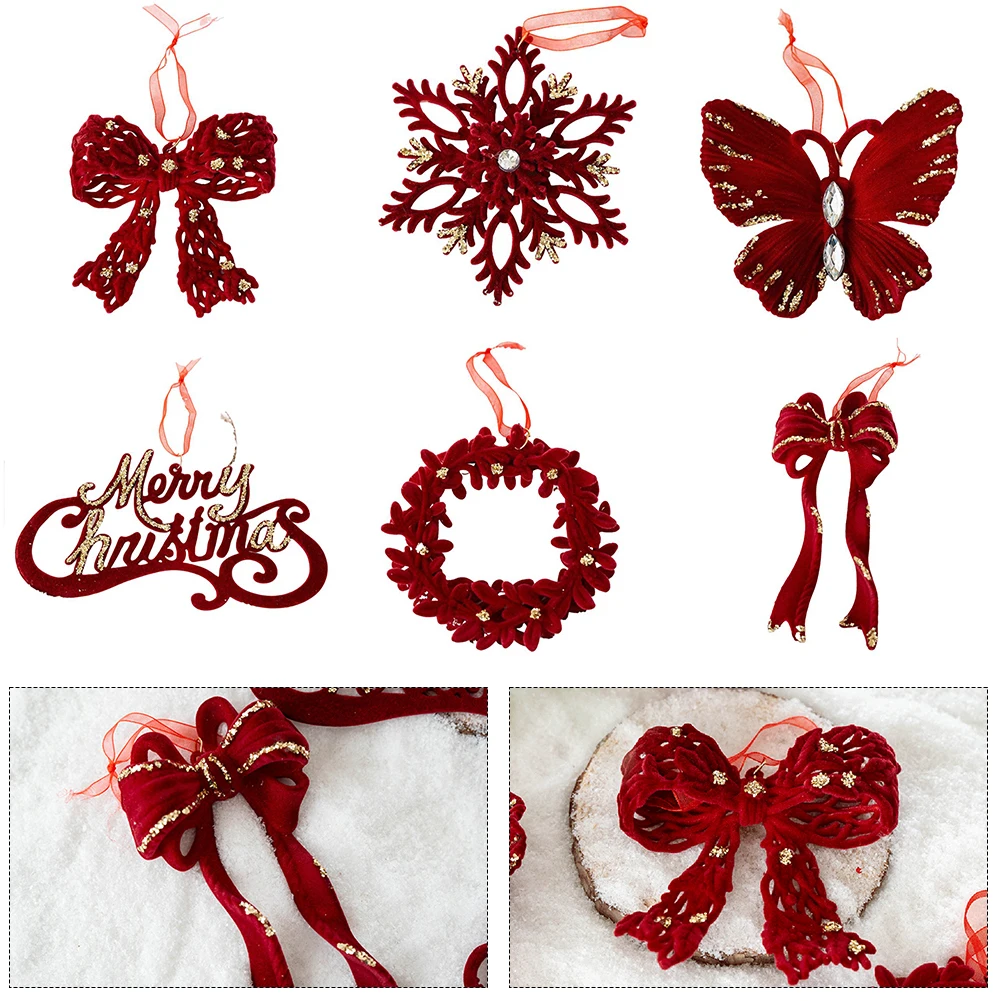 写真が示すように、創造的な休日の装飾のためのDIYクリスマスつまらないもの、より糸が含まれています、ユニークなデザイン、用途の広い、吊り下げオプション