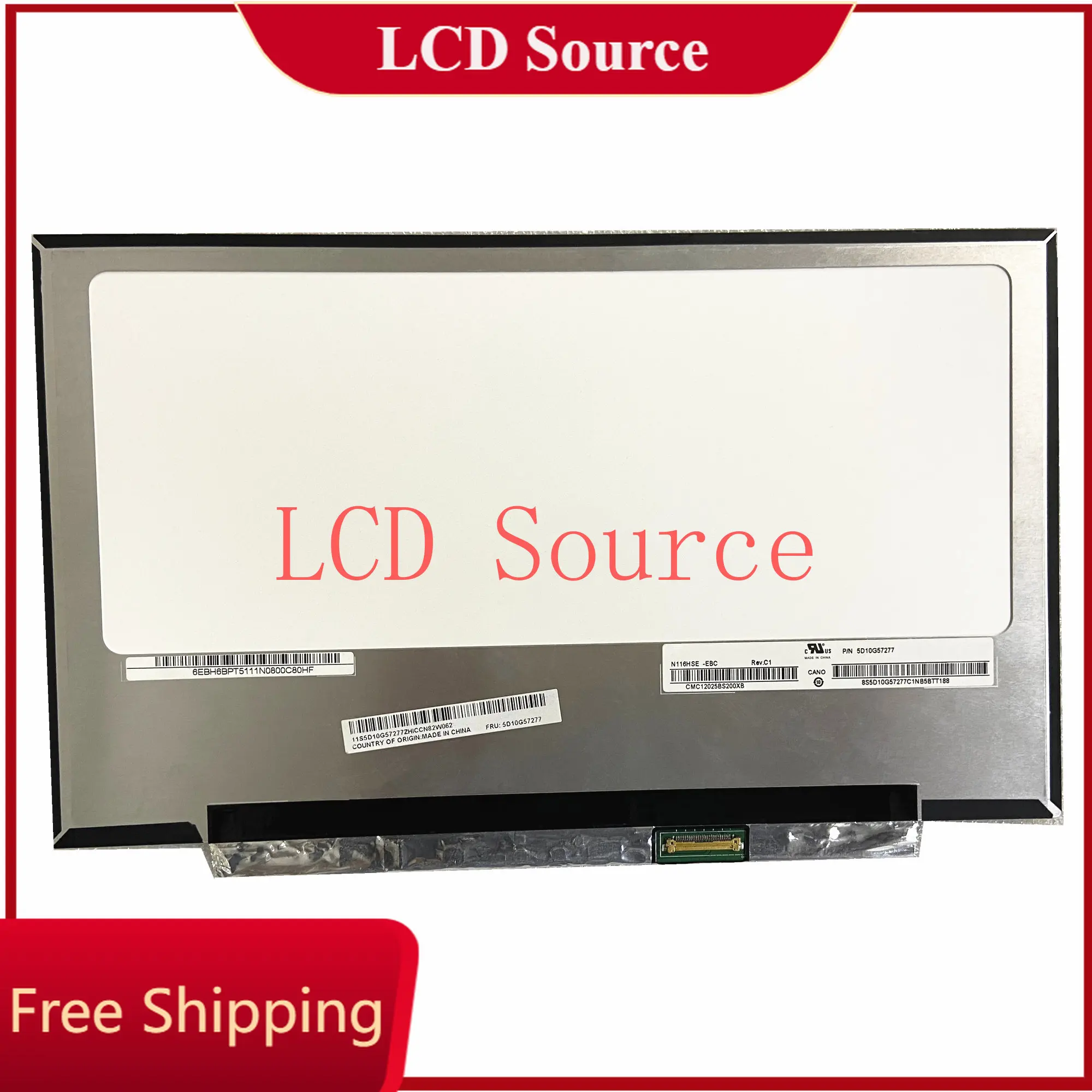 

N116HSE-EBC fit B116HAN05.0 LAPTOP 11.6 inch LCD LED SCREEN IPS LCD SCREEN