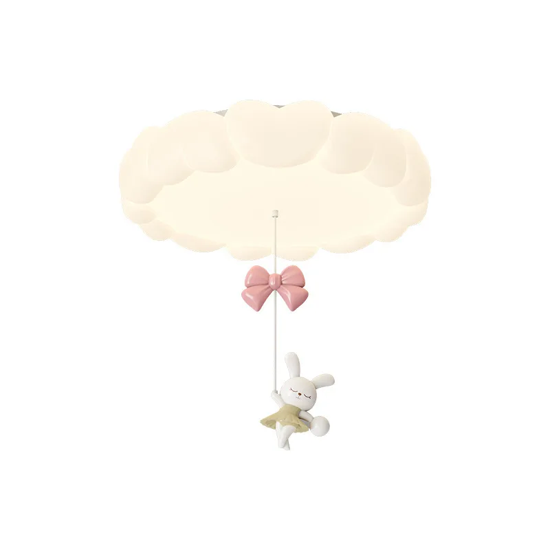 

Warm children's room lights, bedroom lights, love clouds, stars, girls, cream wind lamps