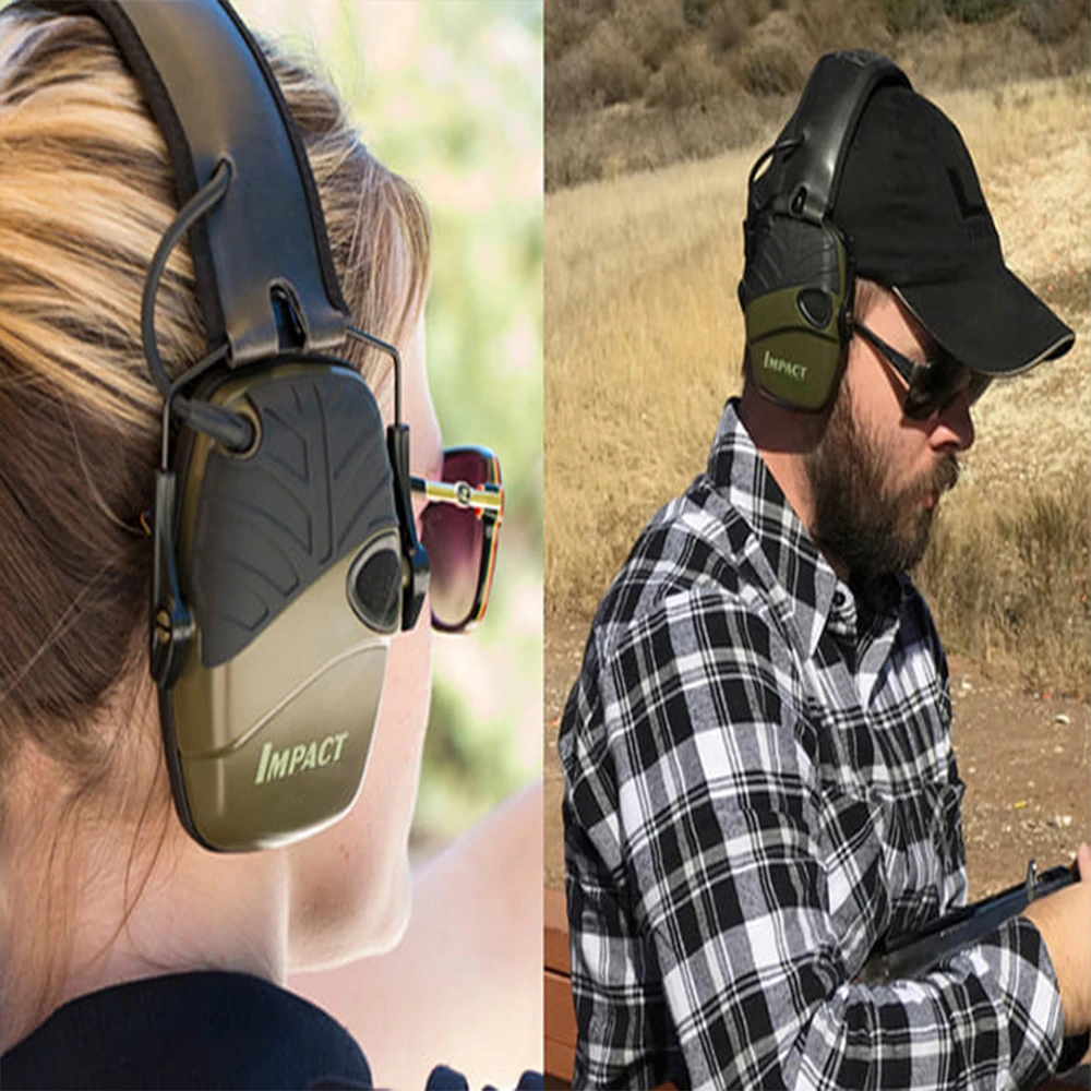 SALE Earmuffs Active Headphones for Shooting Electronic Hearing protection Ear protect Noise Reduction active hunting headphone