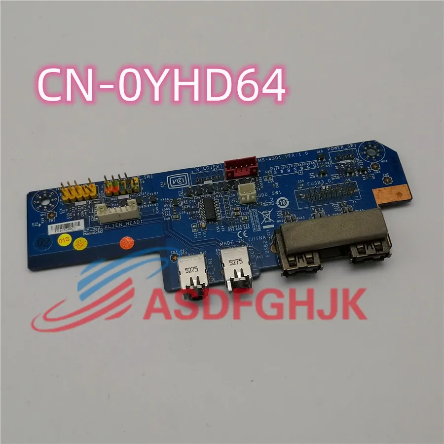 Original For Dell Alienware 51 X51 R3 USB Audio I/O Board CN-0YHD64 YHD64 0YHD64 ms-4391 Tested Fast Shipping