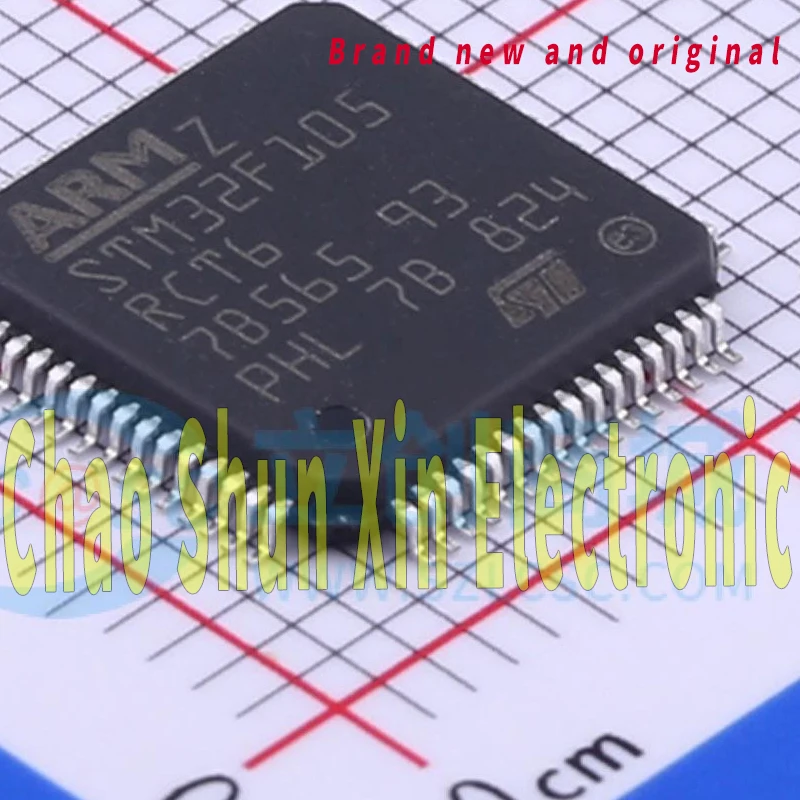 

Brand New Original Stm32F105Rct6 Lqfp-64 (10X10) 32-Bit Microcontroller Microcontroller Digital Components