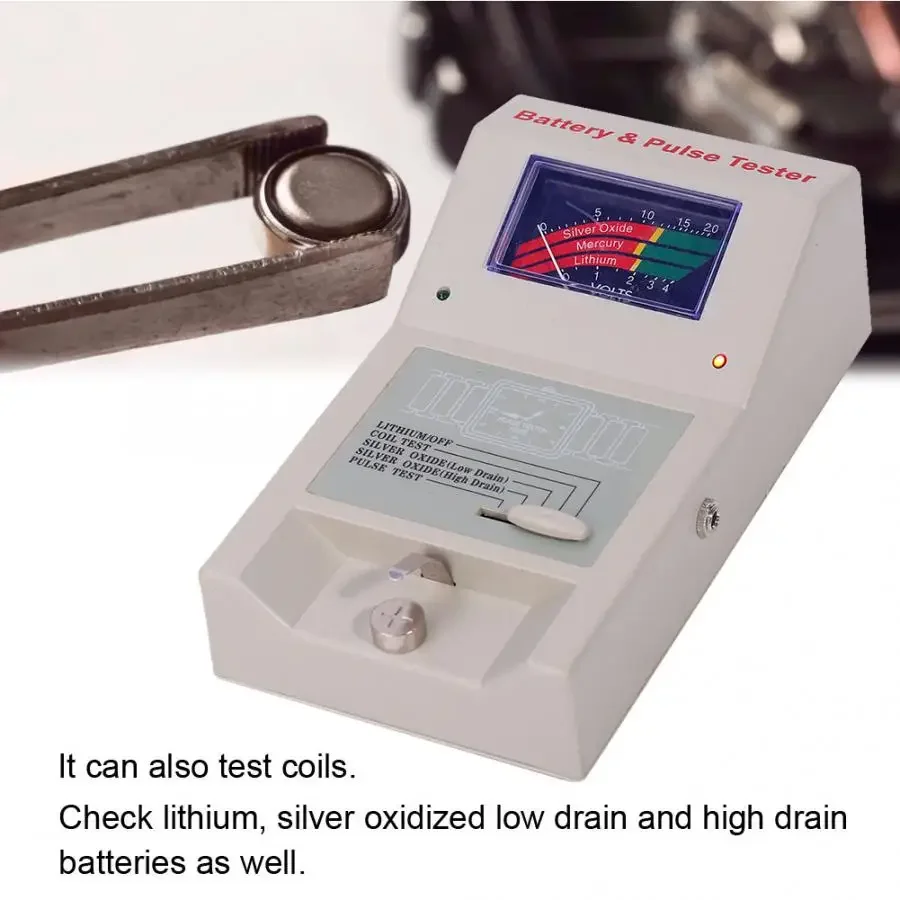 Quartz Watch Analyzer Detector Battery & Pulse Tester Watch Repair Tools Accessory Tool for Watchmaker Electronic Pulses Tester