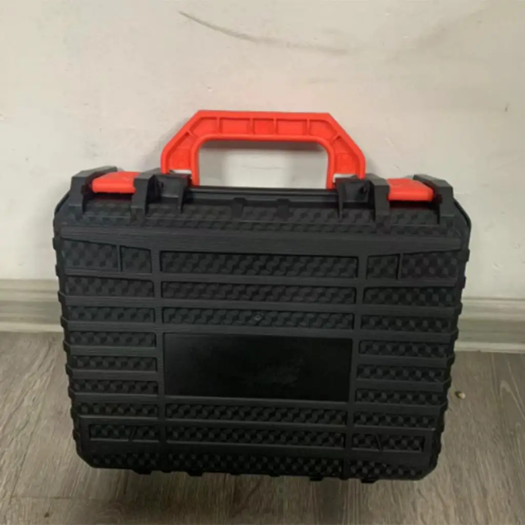 Caja de herramientas eléctricas, estuche de viaje duro, caja de protección de seguridad PP, juego de reparación para el hogar, estuche de almacenamiento para sistema, transporte de herramientas de Hardware