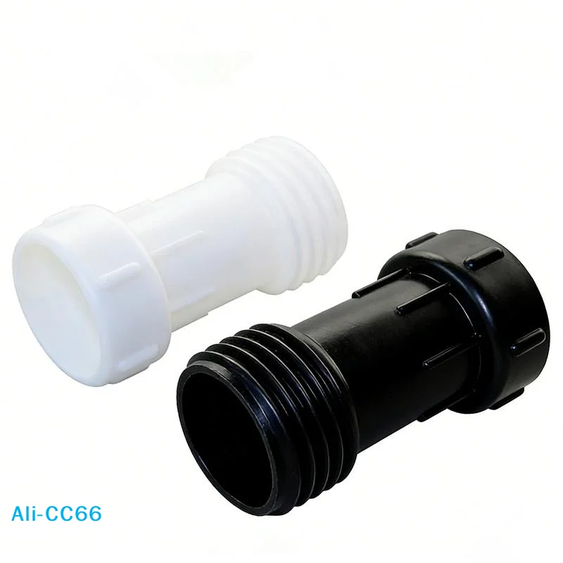 【C】S60 To S60 IBC Tank Adapter Extension 2-Inch Connector Adapter Fitting Garden Irrigation Water Tank Plastic Extension Hose