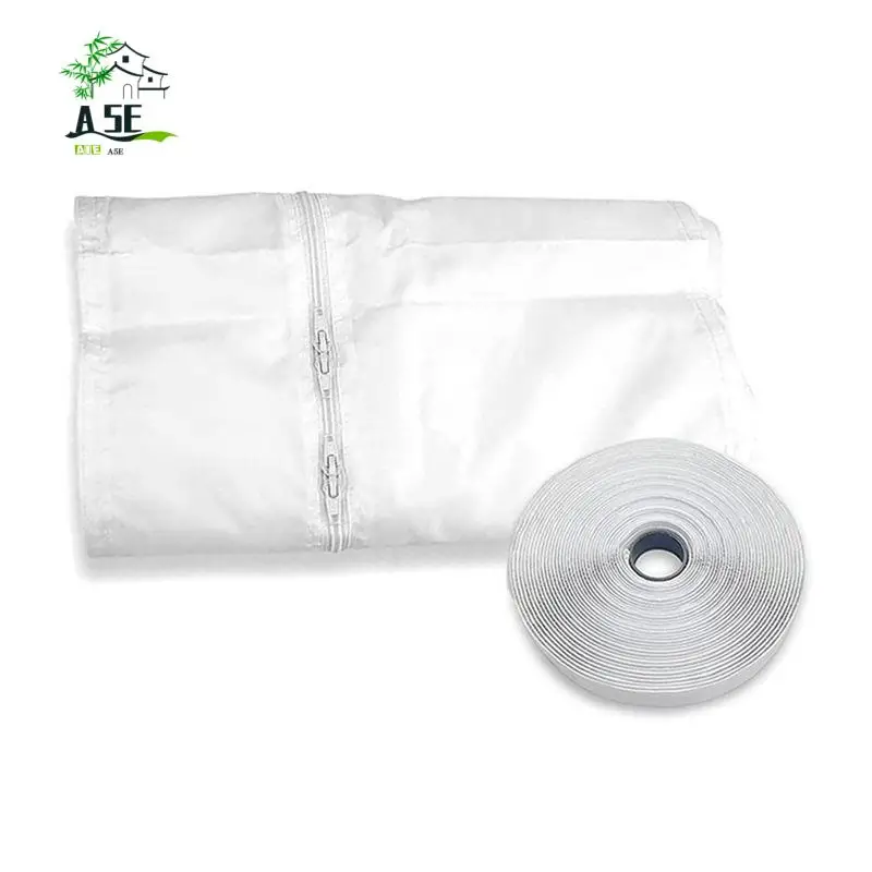 

A05E-Portable AC Window Kit 4M No-Drill Casement Seal Cloth For Mobile Air Conditioner Exhaust Ventilation Attachment