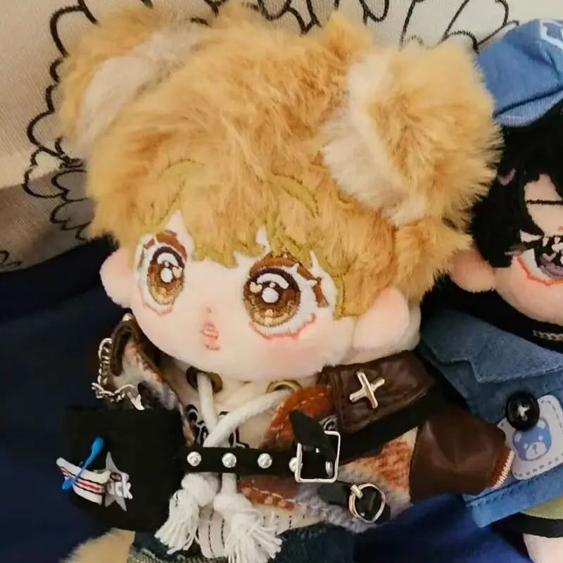 

Kawaii 20 см оригинальная элегантная хлопковая кукла Brother'S Omega, плюшевая кукла, периферия, украшение для рабочего стола, фанаты, подарок на день рождения, игрушки