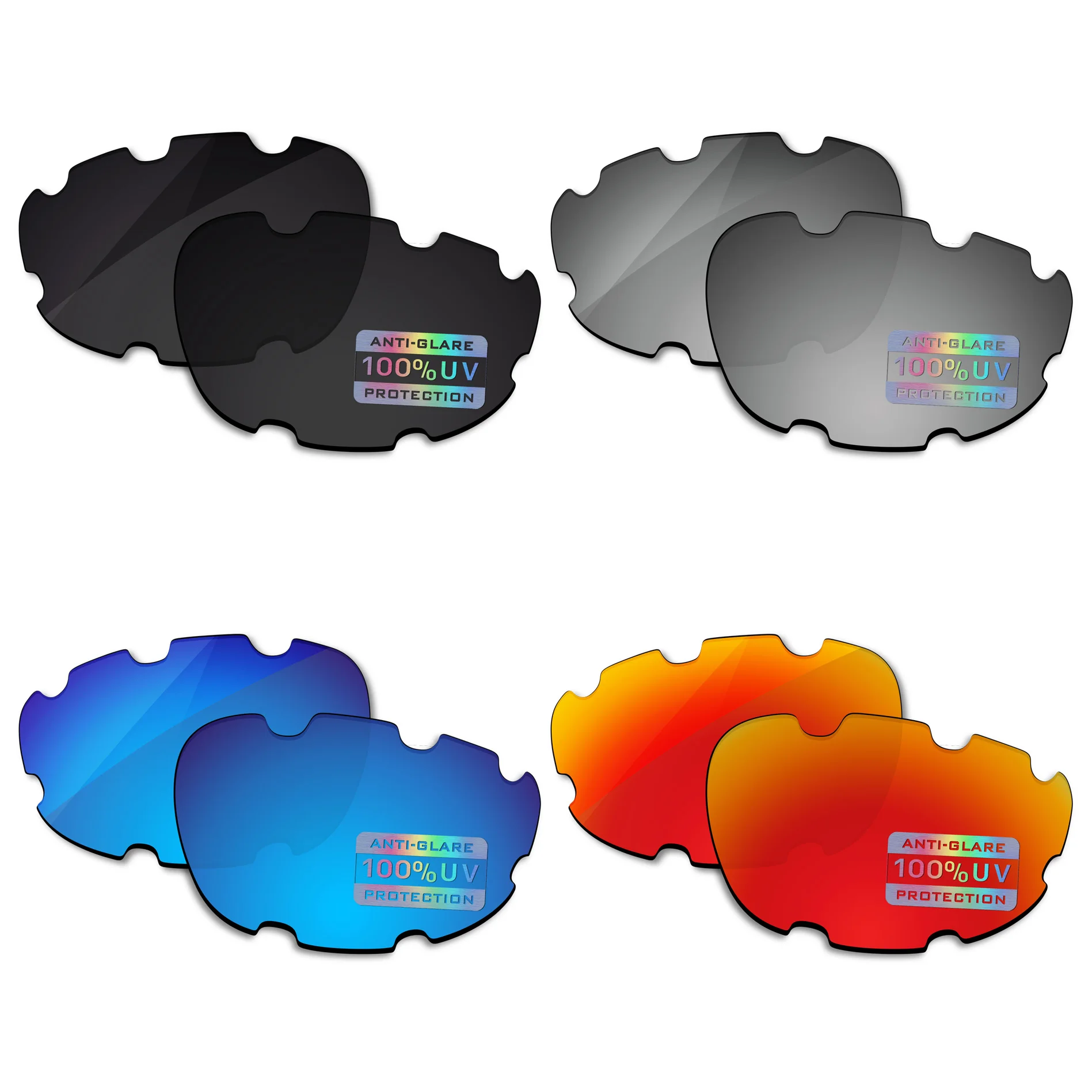

MYCOURAG Replacement Lenses for OAKLEY Split Jacket Vented OO9099 - 61mm Sunglasses UV400 Protection Multi-Color Options