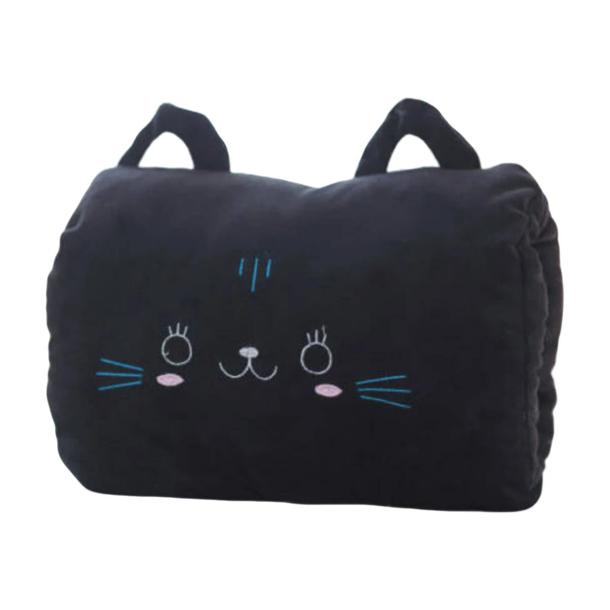 Morbido orso rosa Cuscini di peluche per bambini Scaldamani Guanti Adulti Cartoon Cuscini per pisolino Cuscini Scaldamani creativi Regalo di peluche