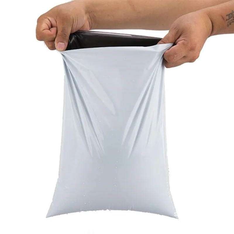 

10pcs Plastic Envelope Self-seal Adhesive Bag Courier Storage Bags White Plastic Poly Envelope Mailer Shipping Bags