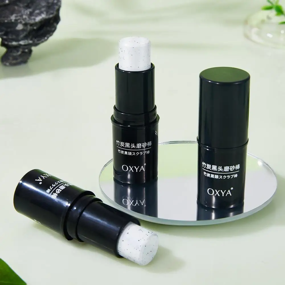 

New facial Bamboo charcoal blackhead scrub stick Cleaning Pore Moisturizing Face Care for women