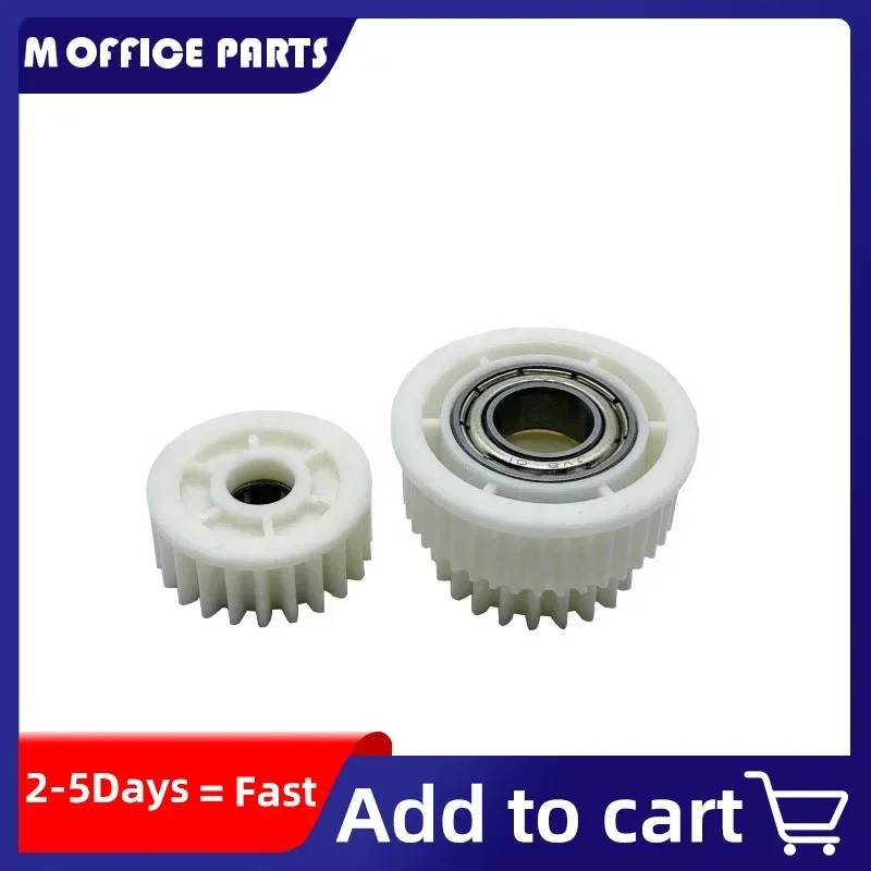 2set Registration Gear Kit AB01-1457 AB01-7607 compatible for Ricoh AF 2060 1075 1060 2075 MP 5500 6500 7500 6000 6001 7001 8001